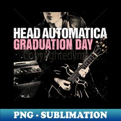 head automatica band album - sublimation-ready png file - perfect for sublimation art
