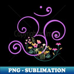 om garden - instant png sublimation download