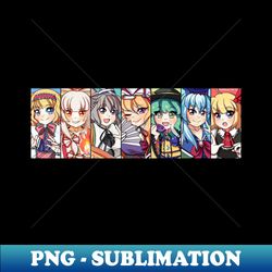 touhou banner - trendy sublimation digital download