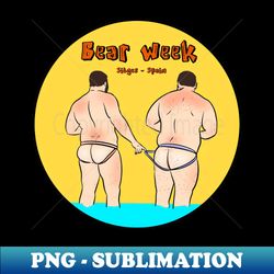 bear week sitges - special edition sublimation png file