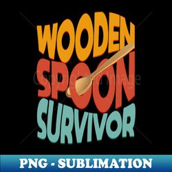 wooden spoon survivor - elegant sublimation png download