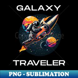 galaxy traveler - decorative sublimation png file