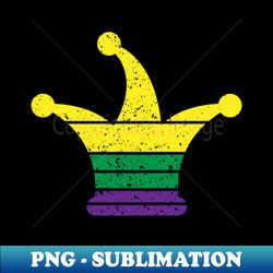 jester hat mardi gras - creative sublimation png download