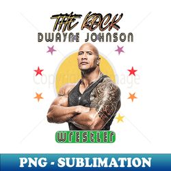 Dwayne Johnson 21 wrestle - Creative Sublimation PNG Download