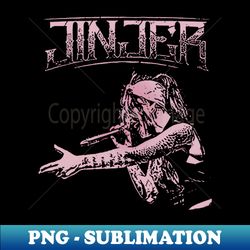 jinjer band tour - decorative sublimation png file