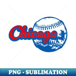 chicago baseball - sublimation-ready png file