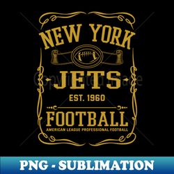 vintage jets american football - modern sublimation png file