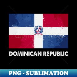 dominican dominican republic flag - exclusive sublimation digital file