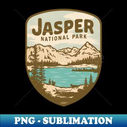 jasper national park vintage retro - premium sublimation digital download