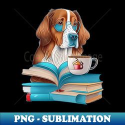 books and coffee and dogs and social justice - creative sublimation png download