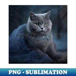 bridal british shorthair - special edition sublimation png file