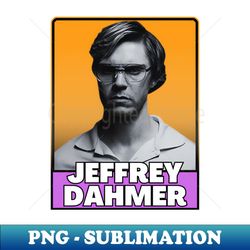 jeffrey dahmer (retro) - creative sublimation png download