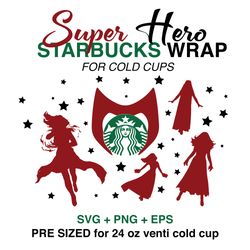 wanda wrap svg, scarlet witch wrap svg, starbuckswrapsvg, 24oz cold cup svg, venti cold cup svg, full wrap svg, wrap svg