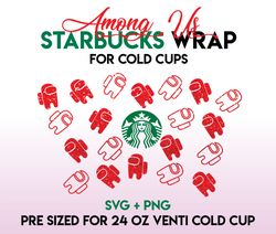 among us svg, game wrap svg,starbuckswrap svg,24oz cold cup svg,venti cold cup svg, full wrap svg, wrap svg