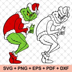 grinch stealing svg, that it i'm not going svg, grinch svg, christmas svg, grinch jumper svg, grinch face svg, grinch