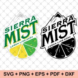 sierra mist svg, logo svg, soft drink svg, cold drink svg, green drink svg, coca cola svg, energy drink svg