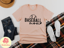 baseball mom shirt, baseball mom tshirt, baseball season, cute mom shirt, baseball game day mom shirt, sports mom, cute