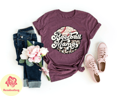 baseball mama tee, baseball mom shirt, baseball shirt for women, sports mom shirt, mothers day gift, family baseball shi