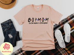 boy mom the one where im outnumbered shirt, mama tshirt, mom tshirts, mom of boys shirt, gift for mom, mother tshirt, bo