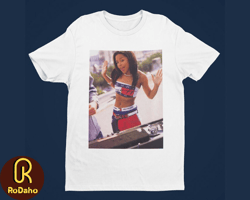 aaliyah shirt  7 colors available  unisex mens womens cotton tee