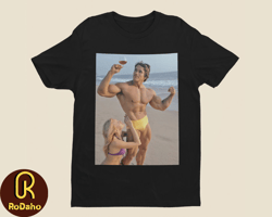 arnold schwarzenegger shirt  7 colors available  unisex mens womens cotton tee