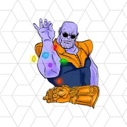 thanos gems strong character game of thrones svg