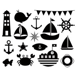 16 designs about sea and beach iteam svg, trending svg, sea svg, beach svg, boat svg, ship svg, star svg, dolphin svg, f