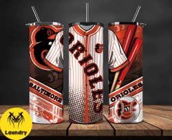 baltimore orioles tumbler, mlb sports tumbler 20oz, 20 oz skinny tumbler 34