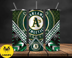 oakland athletics tumbler, mlb sports tumbler 20oz, 20 oz skinny tumbler 43