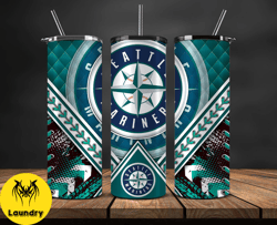 seattle mariners tumbler, mlb sports tumbler 20oz, 20 oz skinny tumbler 44