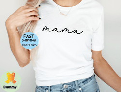 mama script shirt, mom gift, boho mama shirt, mother gift, gift for wife, mothers day gift, gift for mom,  shirt for wom