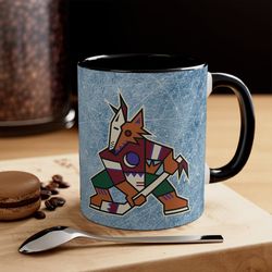 arizona coyotes nhl 11oz coffee mug