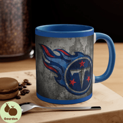 tennessee titans nfl accent coffee mug, 11oz