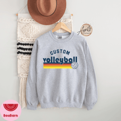 custom volleyball sweatshirt or hoodie, volleyball hoodie, volleyball mom hoodie, volleyball sweatshirt, volleyball gift