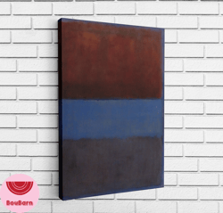 mark rothko frame canvas, wall art canvas design, home decor ready to hang