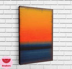 mark rothko frame canvas, wall art canvas design, home decor ready to hang