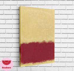 mark rothko frame canvas, wall art canvas design, home decor ready to hang