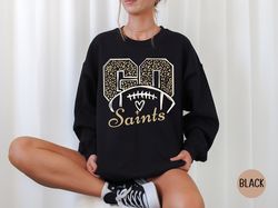 Go New Orleans Sweatshirt, Vintage Style Football Shirt, Tailgating Sweatshirt, Game Day Shirt, Who Dat Shirt