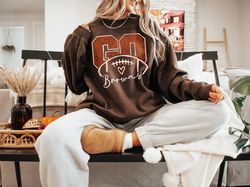 Go Cleveland Football Tshirt, Cleveland Football, Ohio Sports Shirt, Cleveland Ohio Sweater