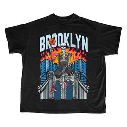 brooklyn basketball tshirt, brooklyn graphic bootleg tshirt