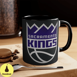 sacramento kings accent coffee mug, 11oz