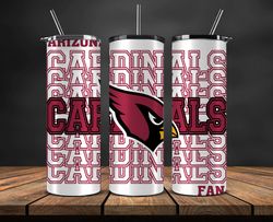 arizona cardinals tumbler, american football team 20oz skinny tumblers