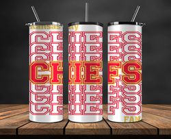 kansas city chiefs tumbler, american football team 20oz skinny tumblers