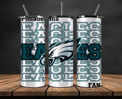 philadelphia eagles tumbler, american football team 20oz skinny tumblers