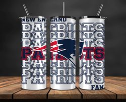 new england patriots tumbler, american football team 20oz skinny tumblers