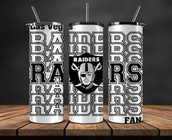 las vegas raiders tumbler, american football team 20oz skinny tumblers