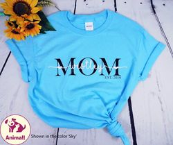 christmas mom gift sweatshirt blessed mom shirt gifts custom tshirt plus size mom mothers day gift, birthday gift mommy