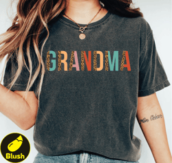 grandma shirt, grandma tshirts, leopard grandma tee, retro grandma tshirt, gifts for grandma, mothers day gift for grand