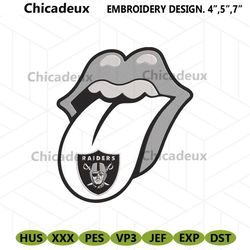 rolling stone logo las vegas raiders embroidery design download file