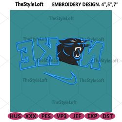 carolina panthers reverse nike embroidery design download file